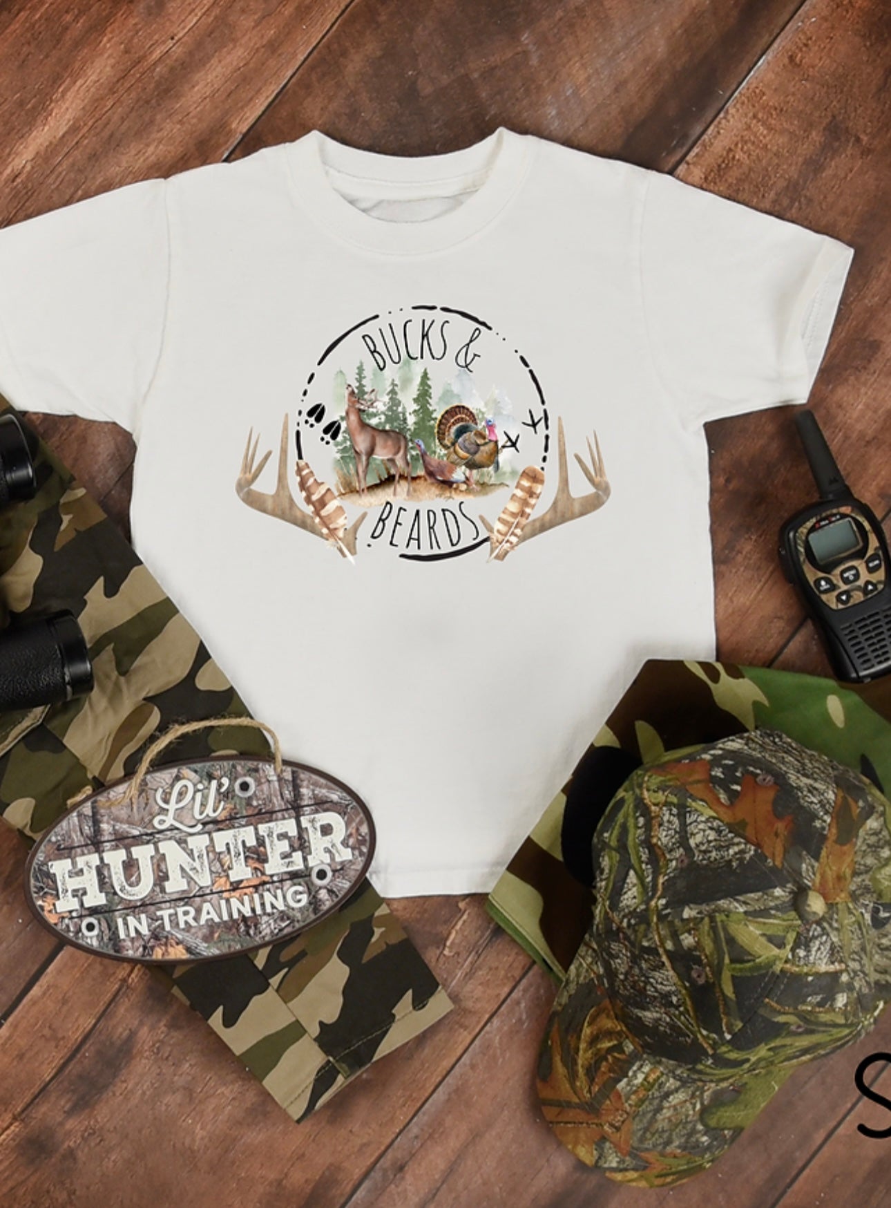"Bucks and Beards" Tee