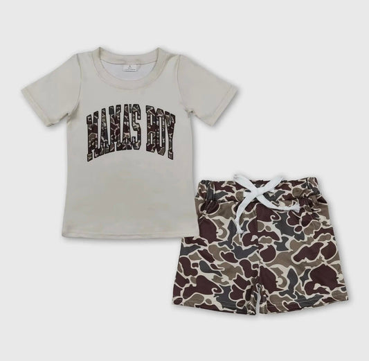 Boys Shirt/Short Sets
