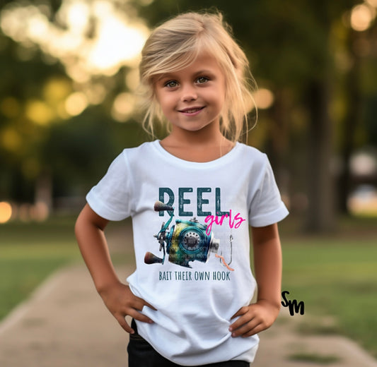 "Reel girls...." Tee