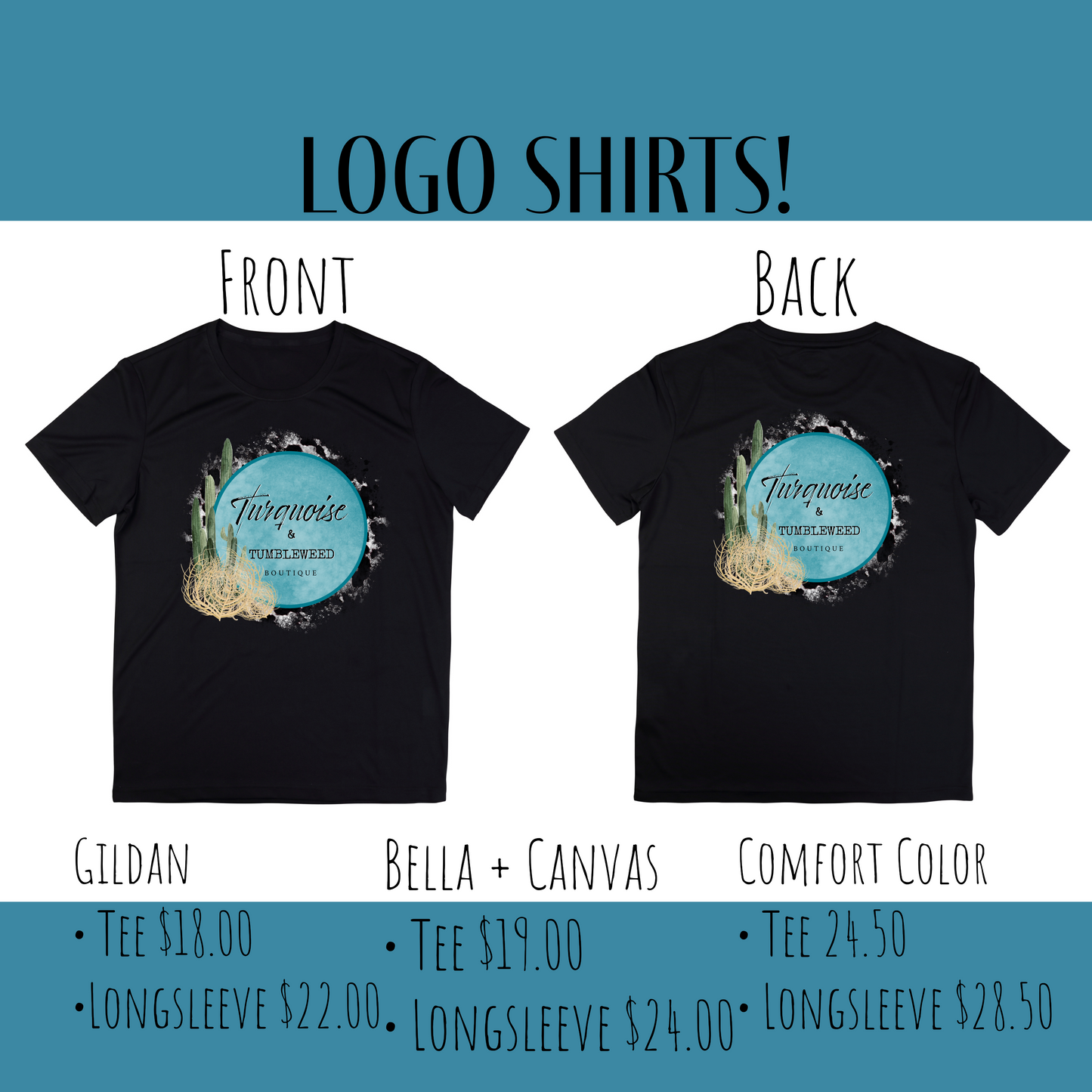 Logo Shirts (Comfort Color)