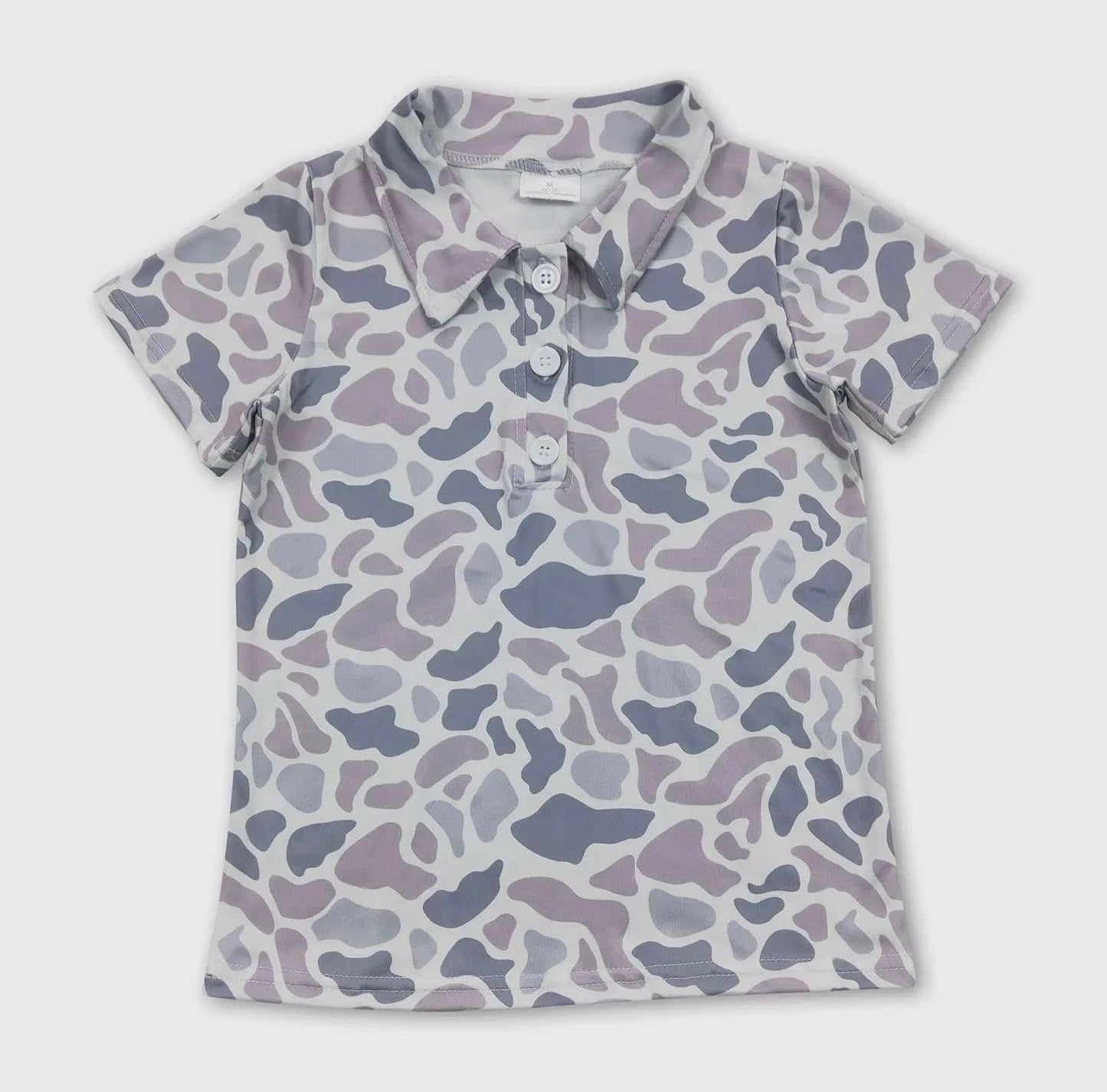 Boys Camo Polo Shirts